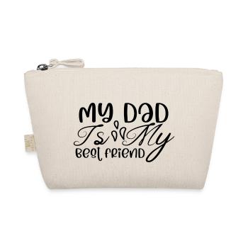 My Dad Is My Best Friend - Organic Pouch - nature - Front