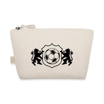 soccer wappen 1 - Bio-Täschchen - Natur - Vorne