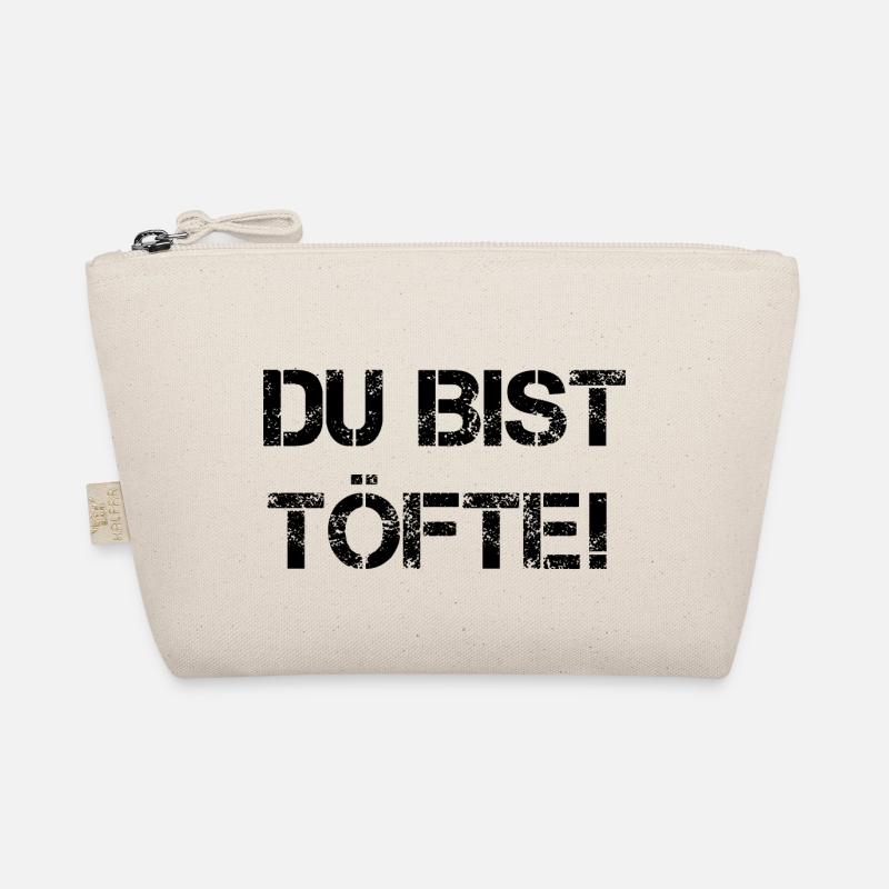 Du bist töfte - Bio-Täschchen - Natur