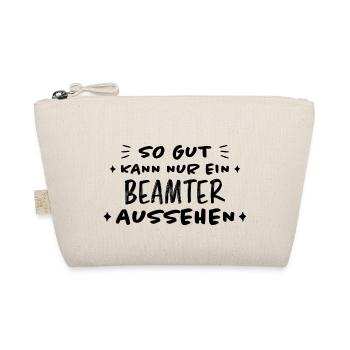 Beamter Lustiger Spruch Verbeamtung Büro Geschenk - Bio-Täschchen - Natur - Vorne