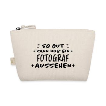 Fotograf Lustiger Spruch Beruf Fotografen Geschenk - Bio-Täschchen - Natur - Vorne