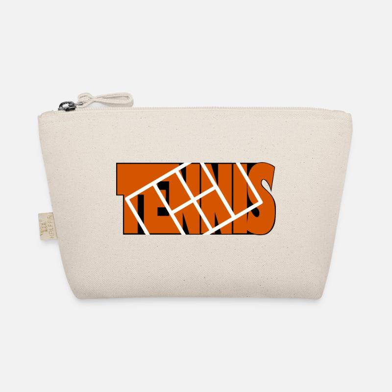Tennis Orange Frame Dynamic Grid Organic Pouch