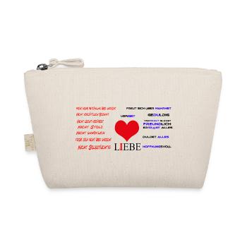 Liebe einfach erklärt - Bio-Täschchen - Natur - Vorne