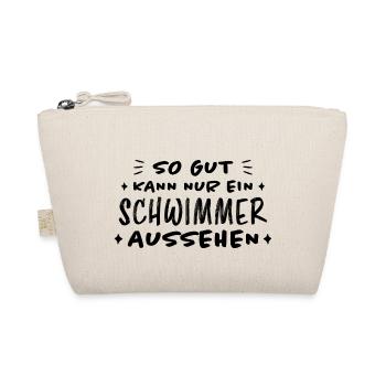 Schwimmer Sport Lustiger Spruch Schwimmen Geschenk - Bio-Täschchen - Natur - Vorne