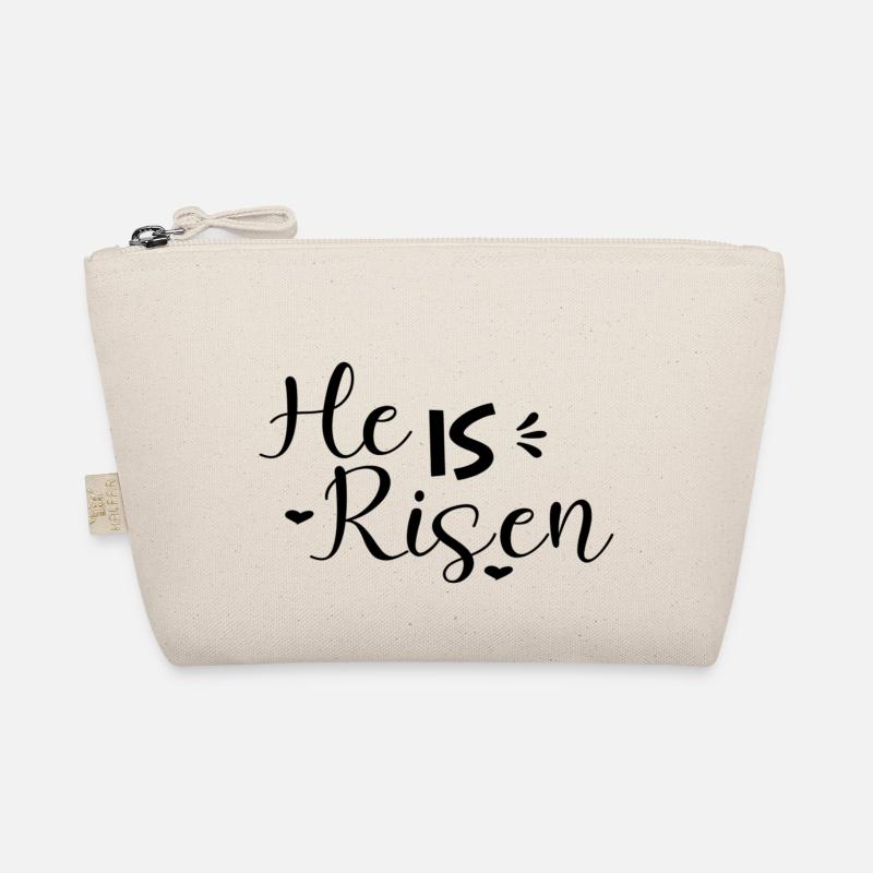 He Is Risen Bio-Täschchen