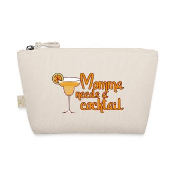 Momma Needs A Cocktail - Organic Pouch - nature - Front