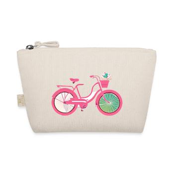 Fahrrad Radfahren Radfahrer Fahrradfahrer Radeln - Bio-Täschchen - Natur - Vorne