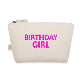 Fille d’anniversaire - Trousse biologique - nature - Devant