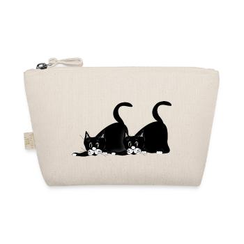 Cats - Organic Pouch - nature - Front