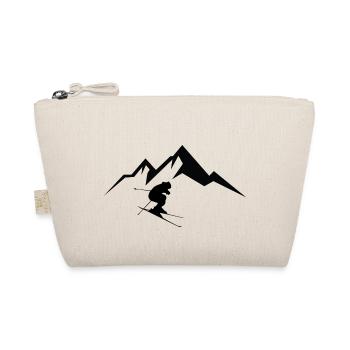 Ski ski ski motif pour skieurs - Trousse biologique - nature - Devant