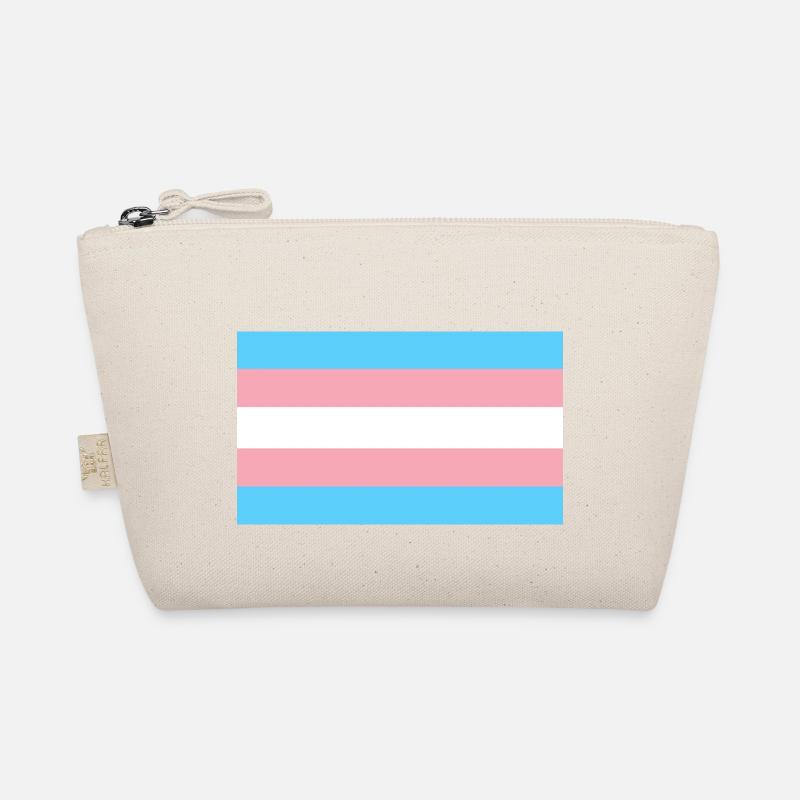 Transgender-Pride-Flagge Bio-Täschchen