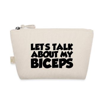 Let's Talk About My Biceps - Bio-Täschchen - Natur - Vorne