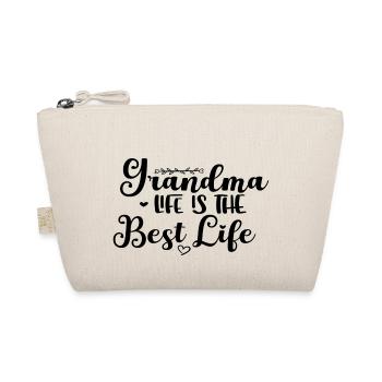 Grandma Life Is The Best Life - Organic Pouch - nature - Front
