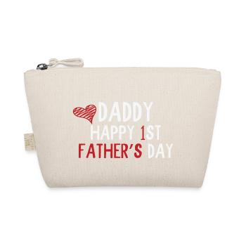 Papa Joyeux 1ère Fête des Pères - Trousse biologique - nature - Devant