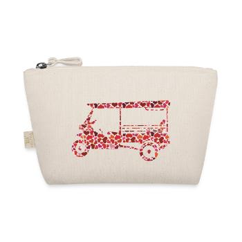 Tuk-Tuk Full of Love - Organic Pouch - nature - Front