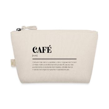 Café - Définition humoristique - Cadeau drôle - Trousse biologique - nature - Devant