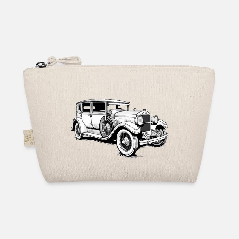 Oldtimer - Bio-Täschchen - Natur
