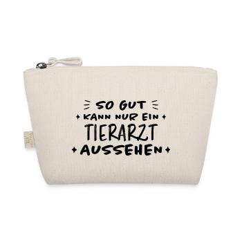 Tierarzt Lustige Spruch Beruf Tierarzt Geschenk - Bio-Täschchen - Natur - Vorne