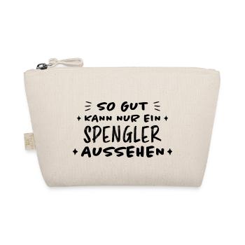 Spengler Beruf Lustiger Spruch Handwerker Geschenk - Bio-Täschchen - Natur - Vorne