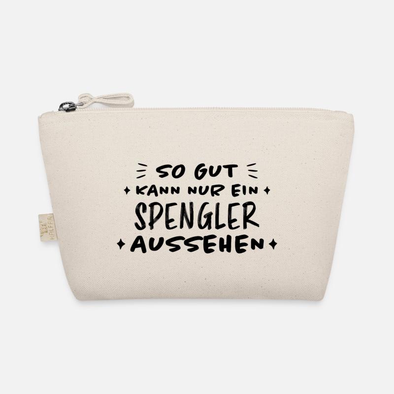 Spengler Beruf Lustiger Spruch Handwerker Geschenk Bio-Täschchen