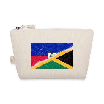 Haiti Haitianer Jamaika Kombination I Geschenk - Bio-Täschchen - Natur - Vorne