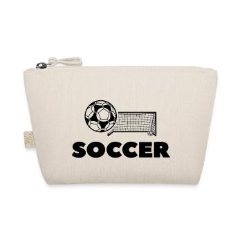 Fußball Soccer - Organic Pouch - nature - Front