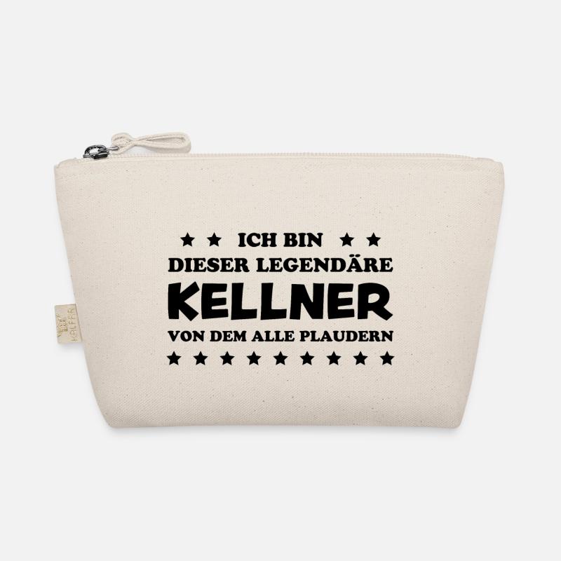 Kellner Lustige Spruch Service Restaurant Geschenk Bio-Täschchen