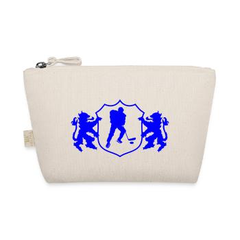 hockey wappen 1 - Bio-Täschchen - Natur - Vorne