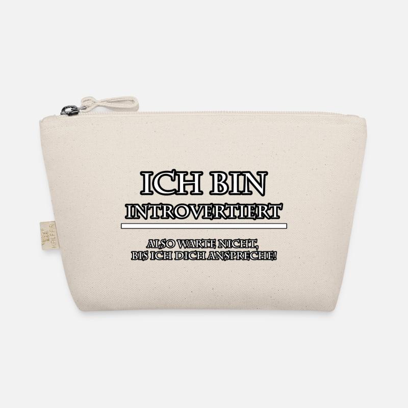 Ich bin Introvertiert Bio-Täschchen