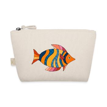 Fisch - Bio-Täschchen - Natur - Vorne