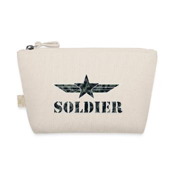 Soldier grey Camouflage Big Star - Bio-Täschchen - Natur - Vorne