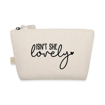 Isn´t She Lovely - Bio-Täschchen - Natur - Vorne