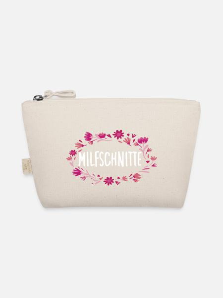 cuts great outfit for moms and girlfriend - Organic Pouch - nature - Front