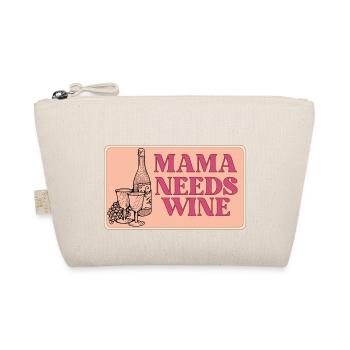 Maman a besoin de vin - Trousse biologique - nature - Devant