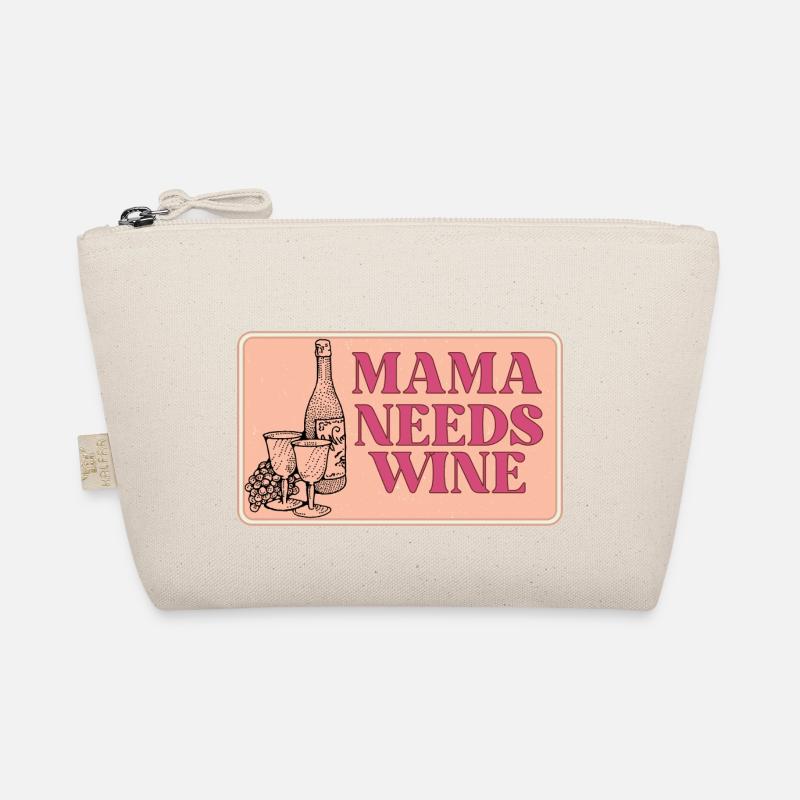mama needs wine Organic Pouch