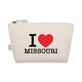 Ich liebe Missouri | Missouri | I Herz Missouri - Bio-Täschchen - Natur - Vorne