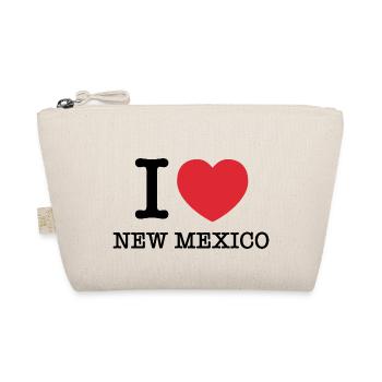 Ich liebe New Mexico | I Heart New Mexico - Bio-Täschchen - Natur - Vorne