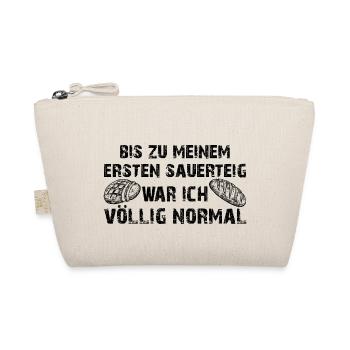 Mein erster Sauerteig - Brot selber backen - Bio-Täschchen - Natur - Vorne
