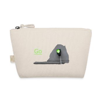 Le feu de circulation brille en vert devant le gris - Trousse biologique - nature - Devant