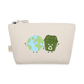 Le recyclage sur terre main dans la main - Trousse biologique - nature - Devant
