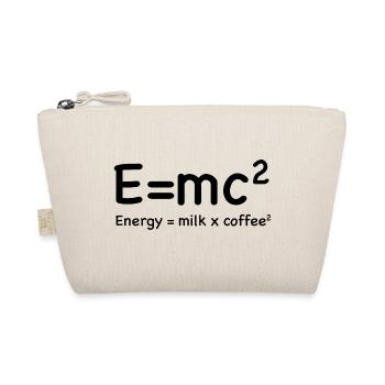 e=mc² - Energy = Milk x Coffee² - Organic Pouch - nature - Front