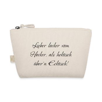 Lustiger Spruch - Bio-Täschchen - Natur - Vorne