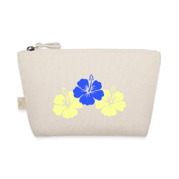 Hibiscus Flowers - Organic Pouch - nature - Front