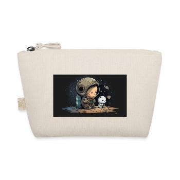 Compagnons stellaires: Mignon astronaute garçon avec son - Trousse biologique - nature - Devant