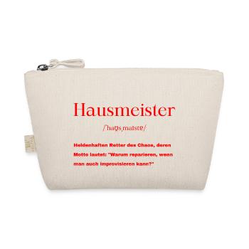 Hausmeister Definition - Bio-Täschchen - Natur - Vorne