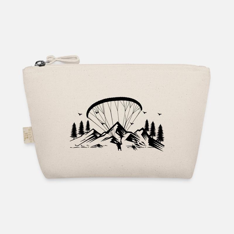 Weightless passion: pleasurable paragliding Organic Pouch