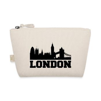 London Design / Stadt Design - Bio-Täschchen - Natur - Vorne
