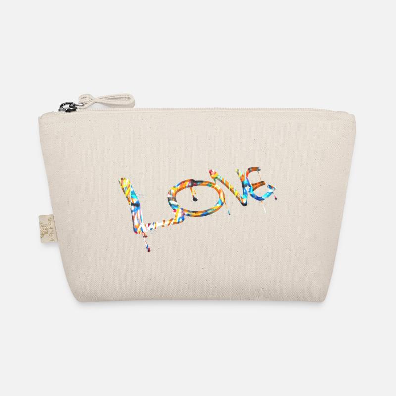 Graffiti style Splash hip hop colors painter love Organic Pouch