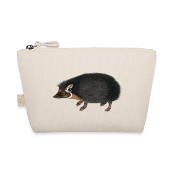 hedgehog - Organic Pouch - nature - Front