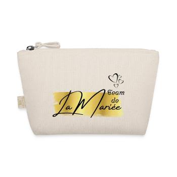 Team de la mariée gold - Trousse biologique - nature - Devant